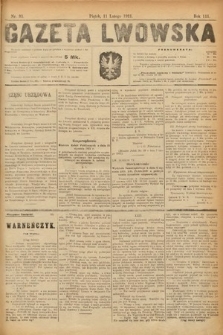 Gazeta Lwowska. 1921, nr 33