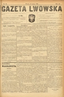 Gazeta Lwowska. 1921, nr 36