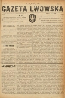Gazeta Lwowska. 1921, nr 41