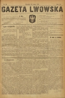 Gazeta Lwowska. 1921, nr 44