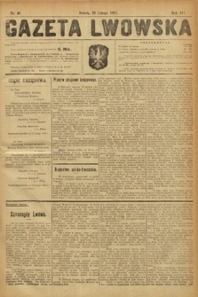 Gazeta Lwowska. 1921, nr 46