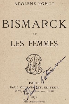 Bismarck et les femmes