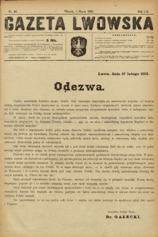 Gazeta Lwowska. 1921, nr 48