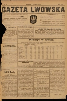 Gazeta Lwowska. 1921, nr 76
