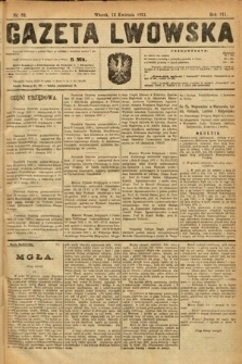 Gazeta Lwowska. 1921, nr 82