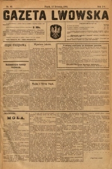 Gazeta Lwowska. 1921, nr 85