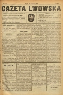 Gazeta Lwowska. 1921, nr 91