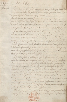 Copies de lettres de pierre louis moreau de maupertuis 1755-1756