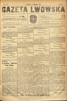 Gazeta Lwowska. 1921, nr 177