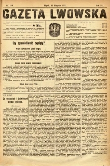 Gazeta Lwowska. 1921, nr 178