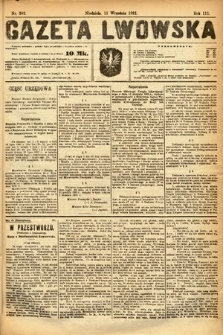 Gazeta Lwowska. 1921, nr 202