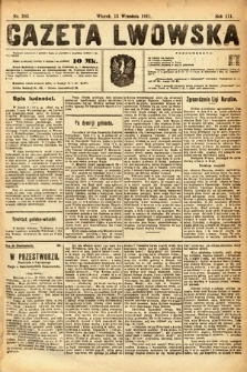 Gazeta Lwowska. 1921, nr 203