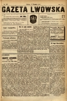 Gazeta Lwowska. 1921, nr 207