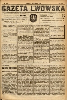 Gazeta Lwowska. 1921, nr 208