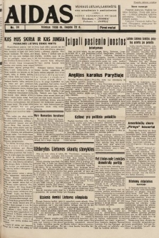 Aidas : vilniaus lietuvių laikraštis eina antradieniais ir penktadieniais : duoda nemokamus priedus ūkininkams-„ūkininką, Vaikams-”Varpelį. 1938, nr 24