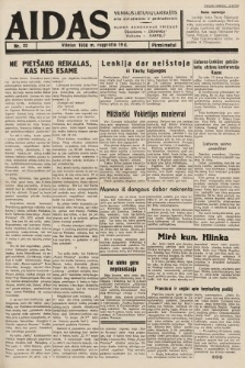 Aidas : vilniaus lietuvių laikraštis eina antradieniais ir penktadieniais : duoda nemokamus priedus ūkininkams-„ūkininką, Vaikams-”Varpelį. 1938, nr 32