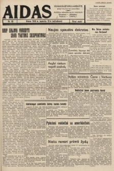 Aidas : vilniaus lietuvių laikraštis eina tris kartus savaitėje : duoda nemokamus priedus ūkininkams-„ūkininką”, Vaikams-„Varpelį”. 1938, nr 66