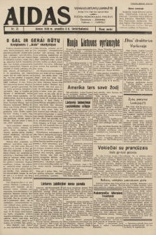 Aidas : vilniaus lietuvių laikraštis eina tris kartus savaitėje : duoda nemokamus priedus ūkininkams-„ūkininką”, Vaikams-„Varpelį”. 1938, nr 73