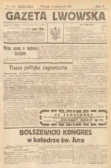 Gazeta Lwowska. 1921, nr 244
