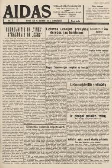 Aidas : vilniaus lietuvių laikraštis eina tris kartus savaitėje : duoda nemokamus priedus ūkininkams-„ūkininką”, Vaikams-„Varpelį”. 1938, nr 78