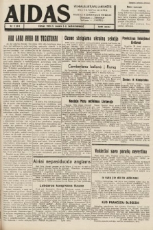 Aidas : vilniaus lietuvių laikraštis eina tris kartus savaitėje : duoda nemokamus priedus ūkininkams-„ūkininką”, Vaikams-„Varpelį”. 1939, nr 2