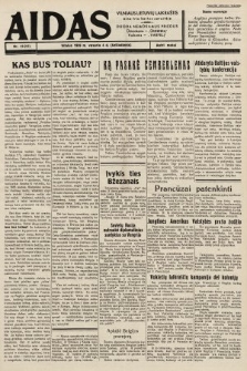 Aidas : vilniaus lietuvių laikraštis eina tris kartus savaitėje : duoda nemokamus priedus ūkininkams-„ūkininką”, Vaikams-„Varpelį”. 1939, nr 15