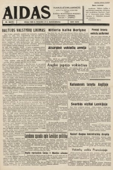 Aidas : vilniaus lietuvių laikraštis eina tris kartus savaitėje : duoda nemokamus priedus ūkininkams-„ūkininką”, Vaikams-„Varpelį”. 1939, nr 49