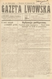 Gazeta Lwowska. 1921, nr 254