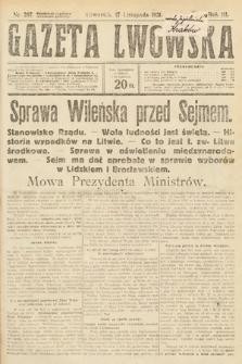 Gazeta Lwowska. 1921, nr 257