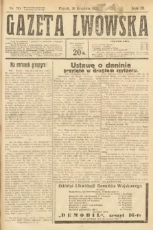 Gazeta Lwowska. 1921, nr 281