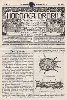 Hodowca Drobiu. 1913, nr 8-9