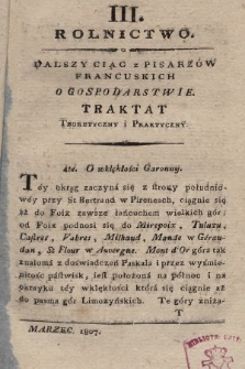 Dziennik Gospodarski Krakowski. 1807, T. 2, nr 3