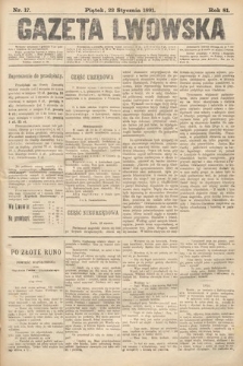 Gazeta Lwowska. 1891, nr 17