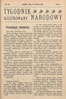 Tygodnik Narodowy Ilustrowany. 1910, nr 25