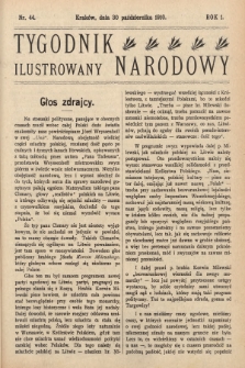 Tygodnik Narodowy Ilustrowany. 1910, nr 44