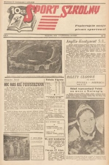 Sport Szkolny. 1938, nr 12