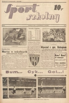 Sport Szkolny. 1938, nr 16