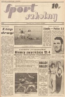 Sport Szkolny. 1938, nr 20