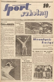 Sport Szkolny. 1938, nr 30-31