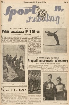 Sport Szkolny. 1939, nr 44