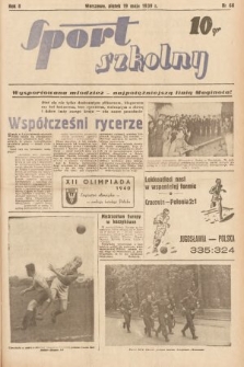 Sport Szkolny. 1939, nr 66