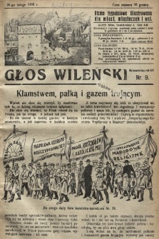 Głos Wileński : pismo tygodniowe illustrowane dla miast, miasteczek i wsi. 1928, nr 9