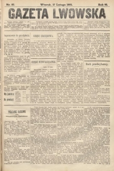 Gazeta Lwowska. 1891, nr 37