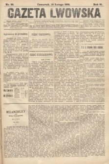 Gazeta Lwowska. 1891, nr 39