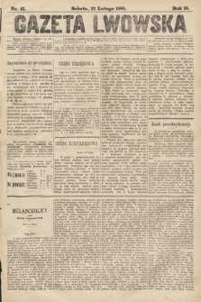 Gazeta Lwowska. 1891, nr 41