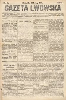 Gazeta Lwowska. 1891, nr 42