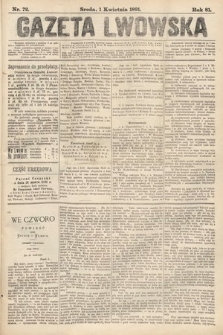 Gazeta Lwowska. 1891, nr 72