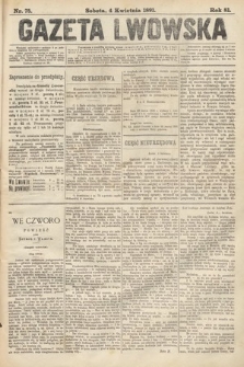 Gazeta Lwowska. 1891, nr 75