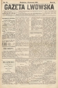 Gazeta Lwowska. 1891, nr 76