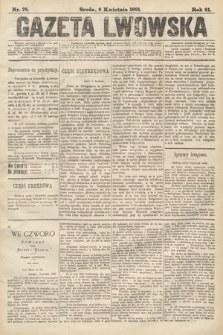Gazeta Lwowska. 1891, nr 78